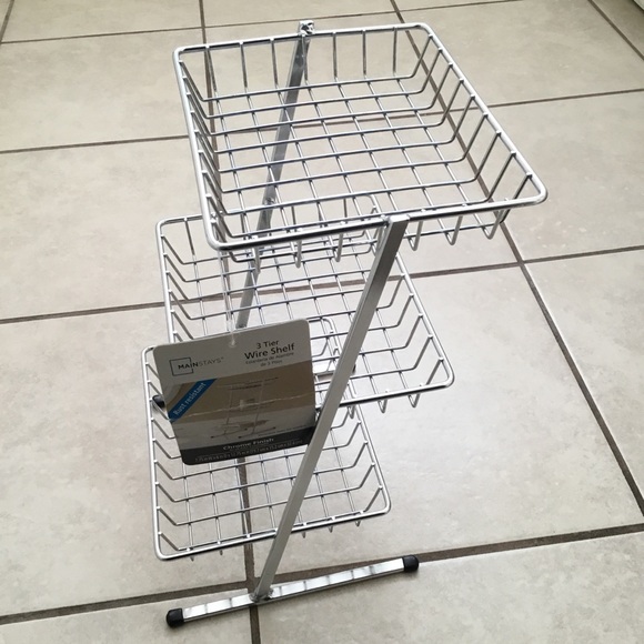 New 3 Tier Wire Shelf - Picture 3 of 3